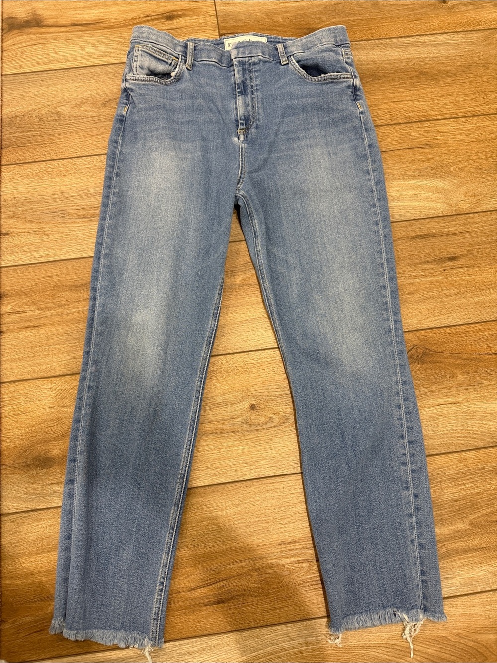 Frank & Eileen Derry Light Blue Straight Leg Jeans